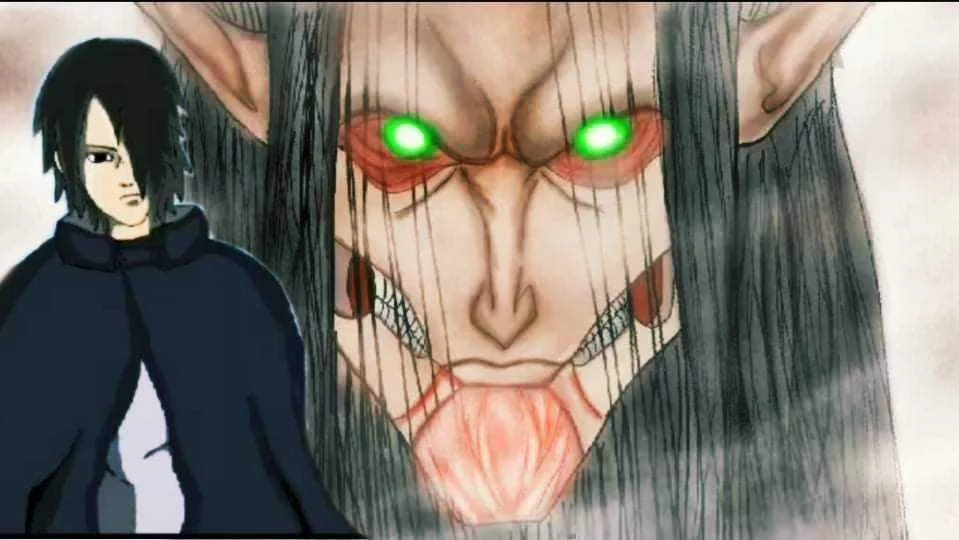 Uchiha sasuke vs titans 2021