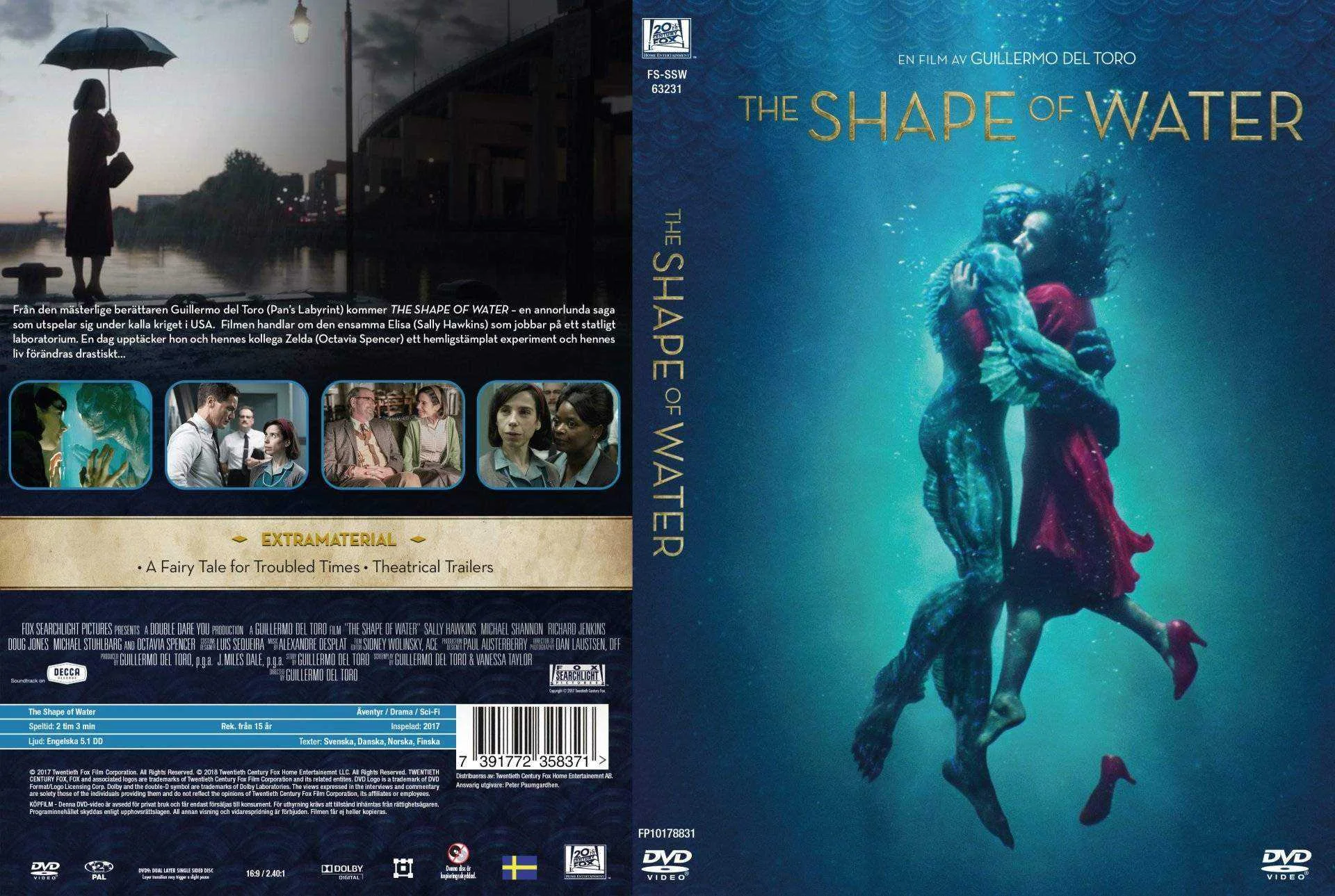 The Shape of Water (2017) 720p 10bit BluRay 6Ch.x265