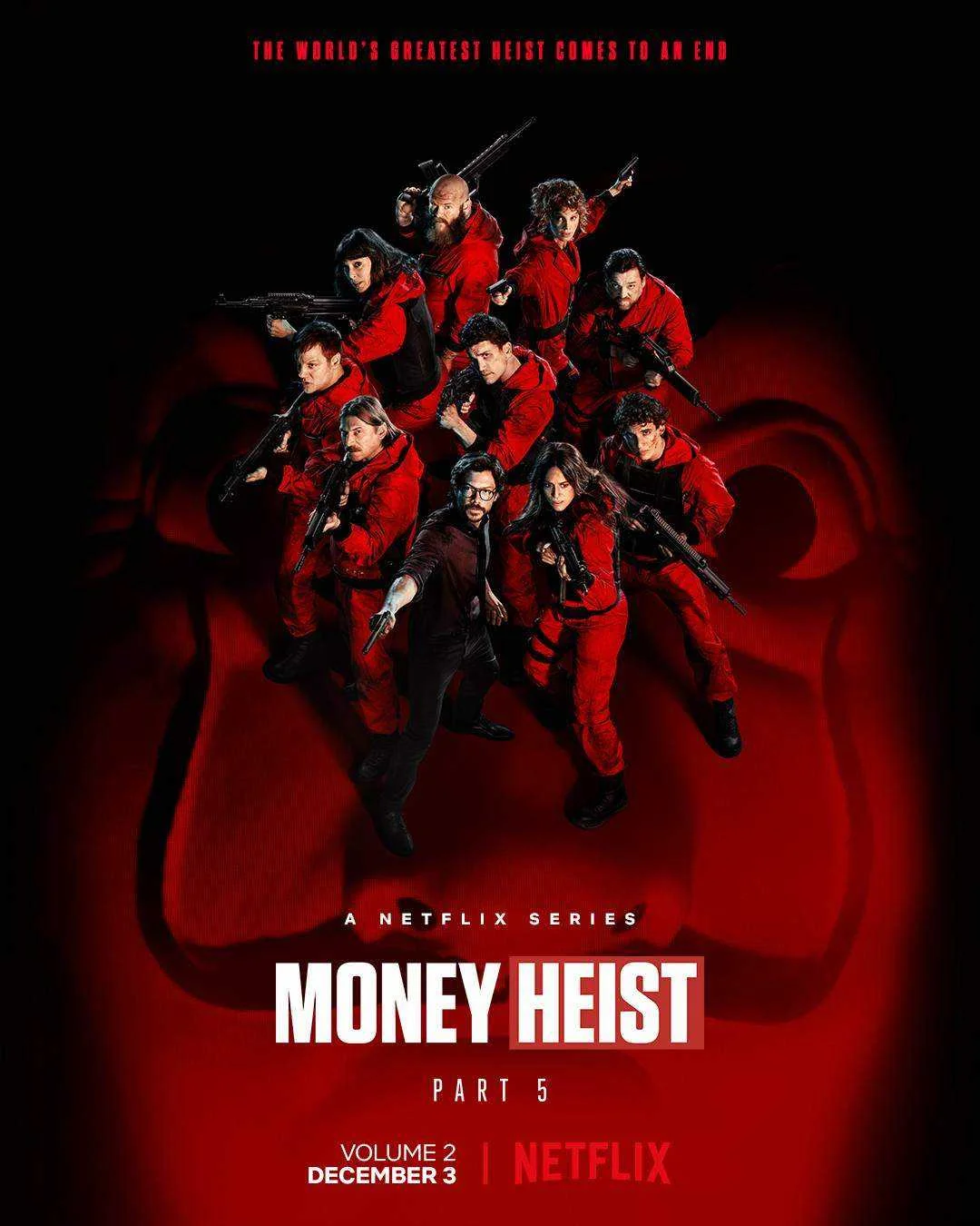 Money Heist S05 Vol.2 720p NF WEB-DL x264 (DD+ 5.1 - 192Kbps)