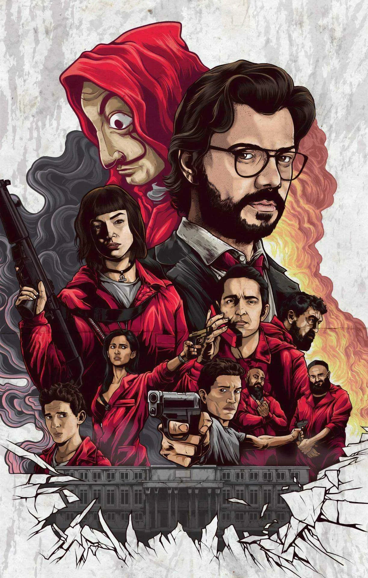 La Casa de Papel / Money Heist (2017-2021) | Season 1-5 Pt 2 | 720p + 1080p | x264 + x265