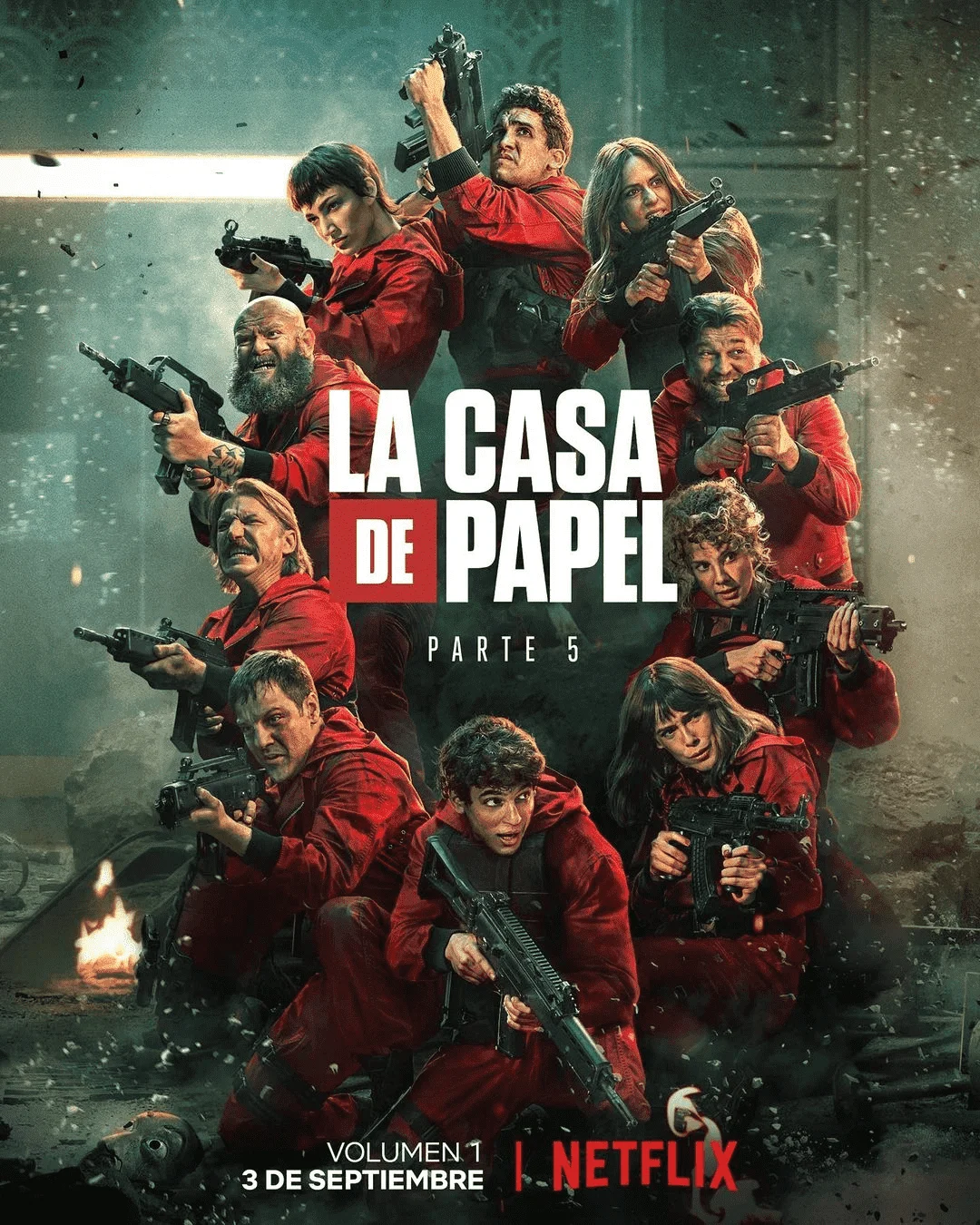 [4K RESO] Money Heist (La Casa de Papel) - S05E06-10 2160p NF WEB-DL HIN-Multi DD 5.1 Atmos HEVC