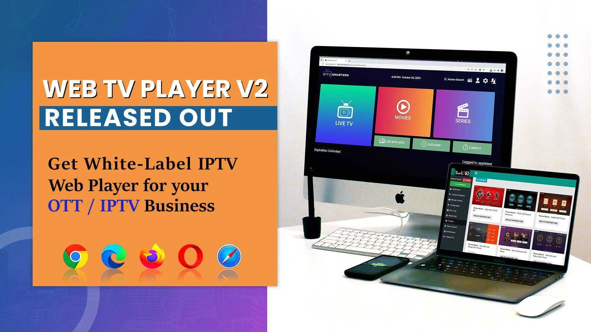 IPTV Web player