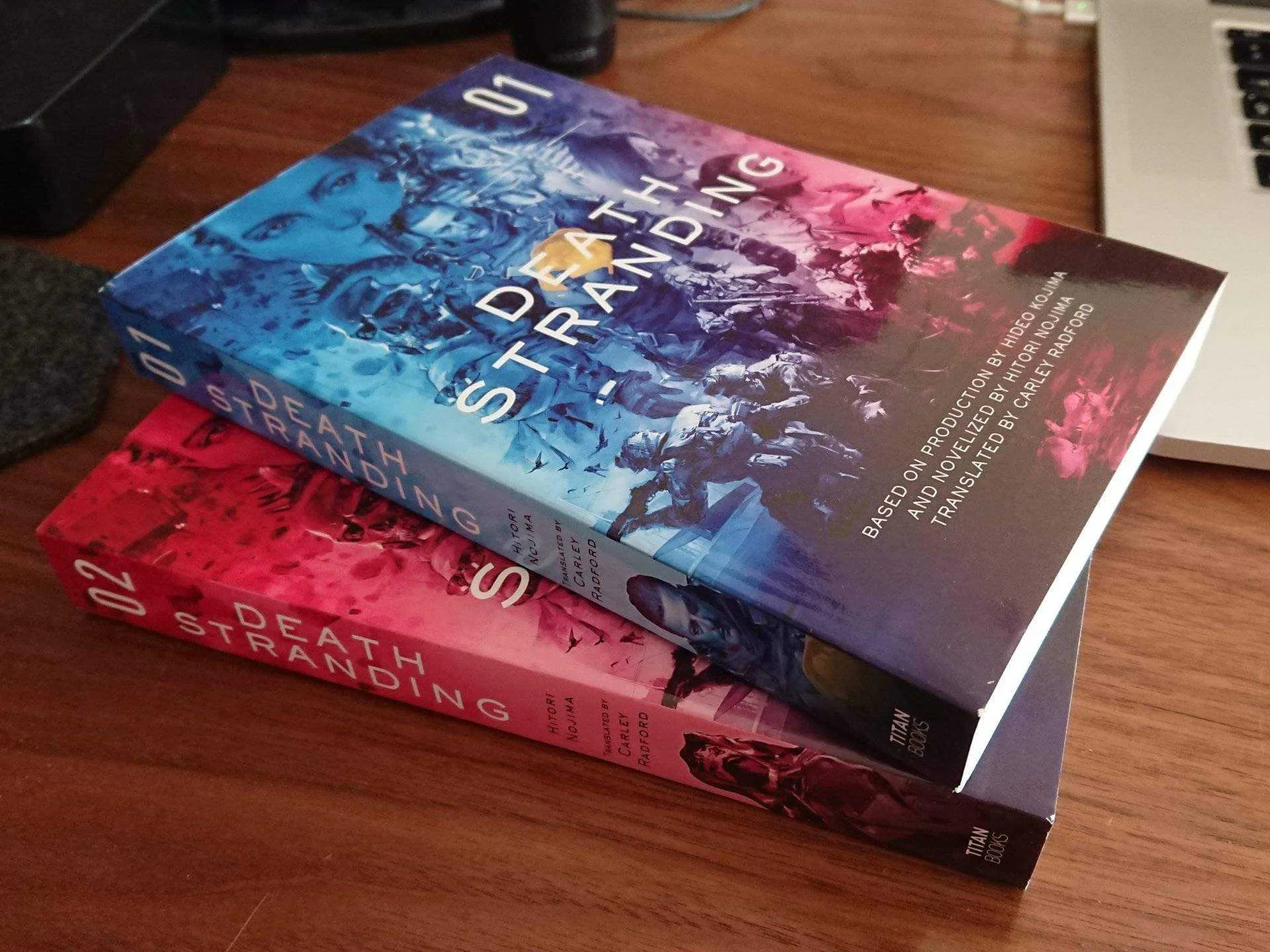Death Stranding The Novelization, Vol. 1, Vol. 2.webp