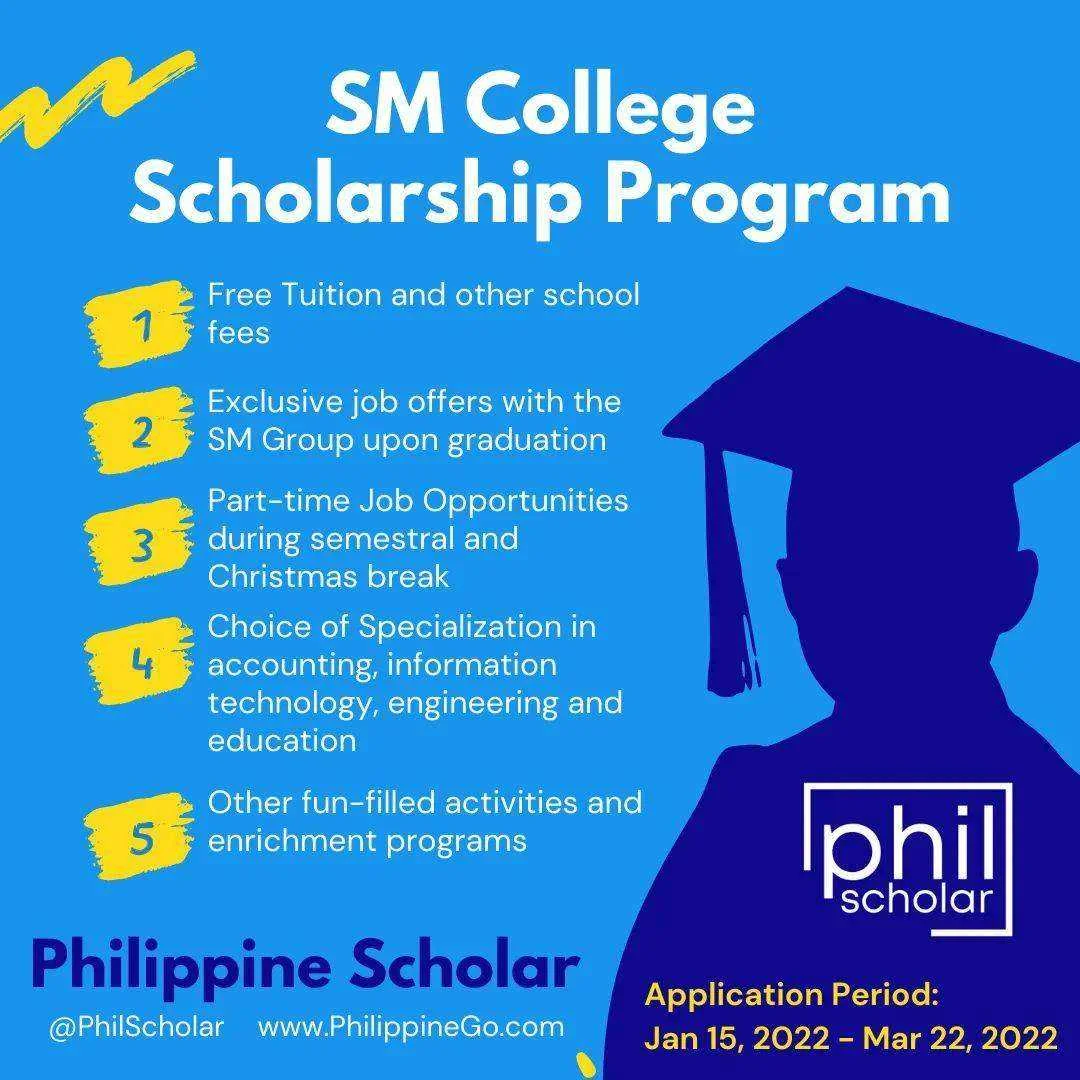 FREE SM COLLEGE SCHOLARSHIP PROGRAM" open for all"