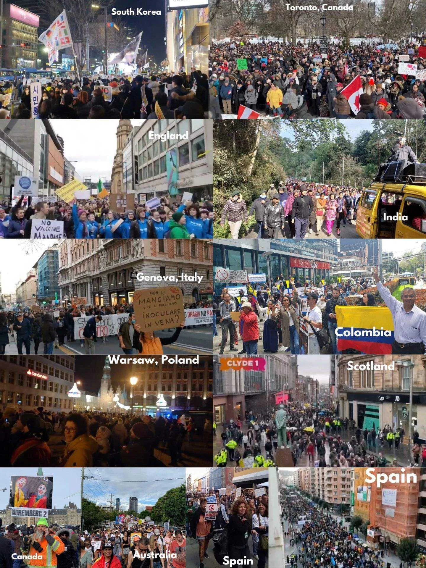 World Wide Freedom Rally (Jan. 22, 2022)