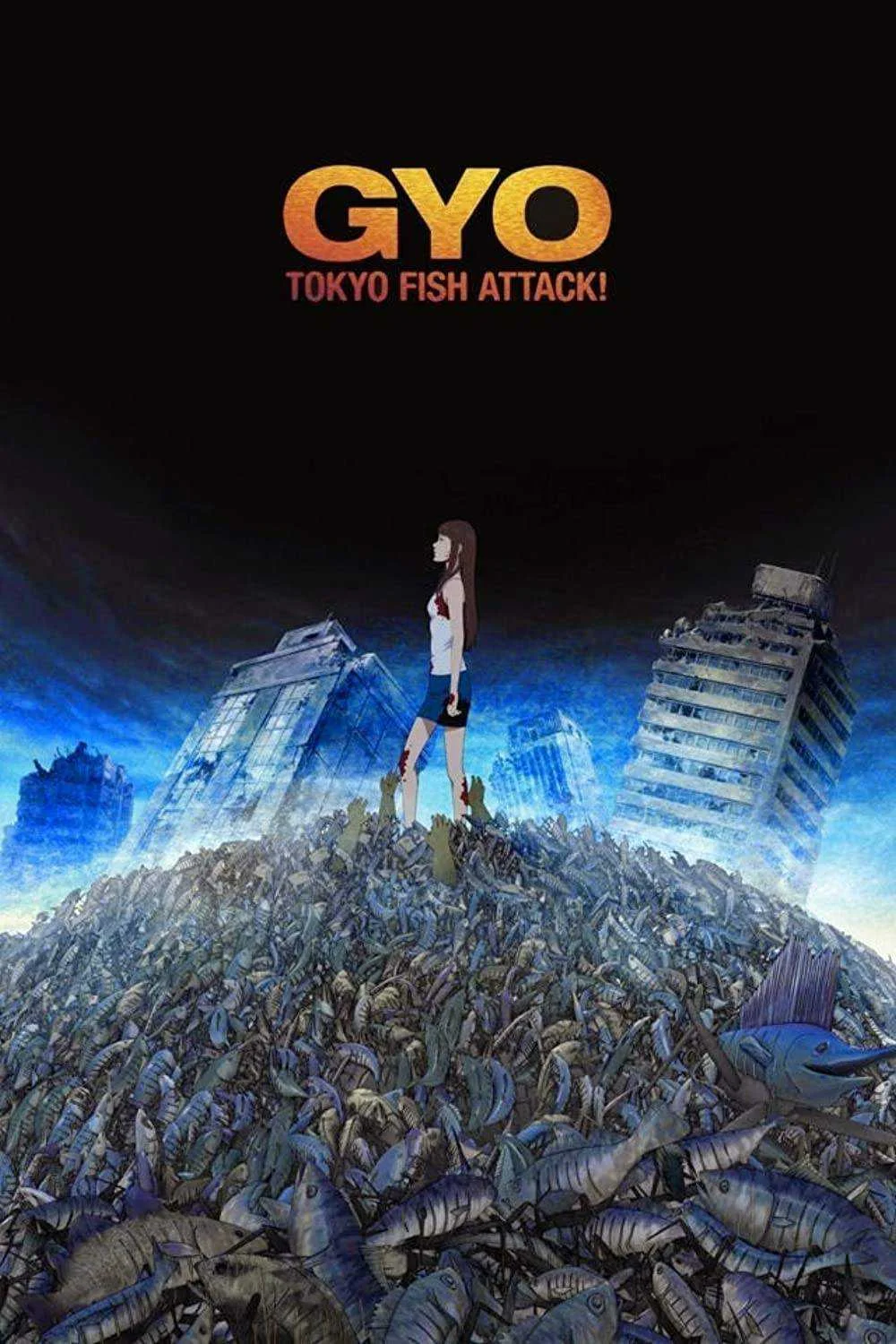 GYO : Tokyo Fish Attack !  2012 [ 720p BRRip x264 ][MEGA]
