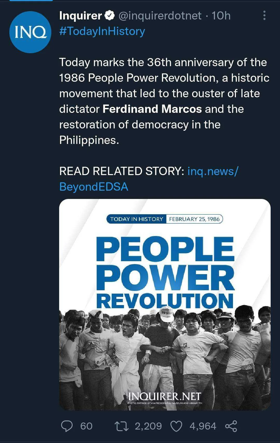 #TodayinHistory