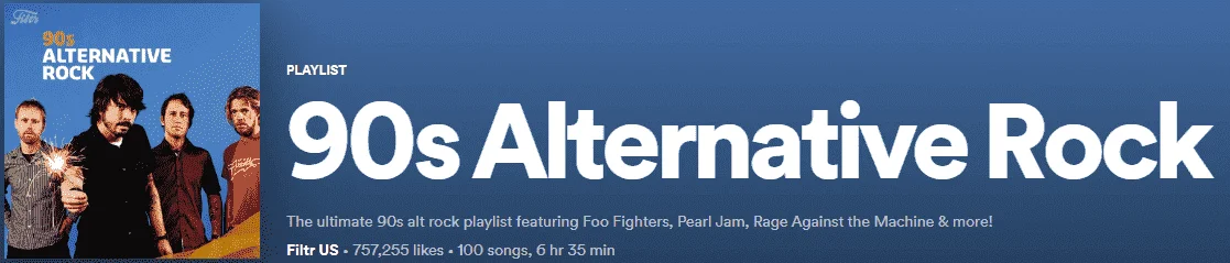 Various Artists - 90s Alternative Rock Playlist