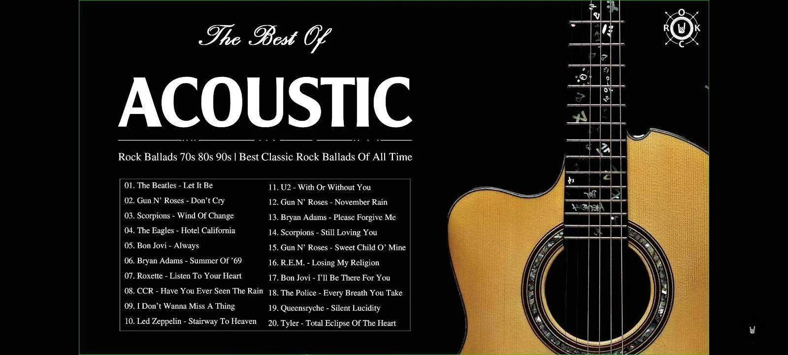 Acoustic Rock Ballads 70s 80s 90s _ Best Classic Rock Ballads Of All Time(MP3_320K).mp3