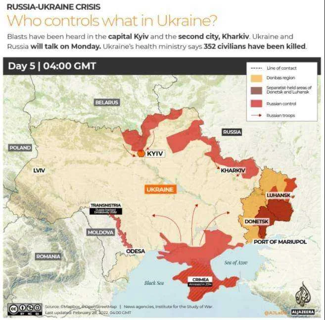 Belarus joins the war on Russia's side against Ukraine