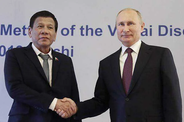 Ukraine appeals to Philippines stop deals with Russia