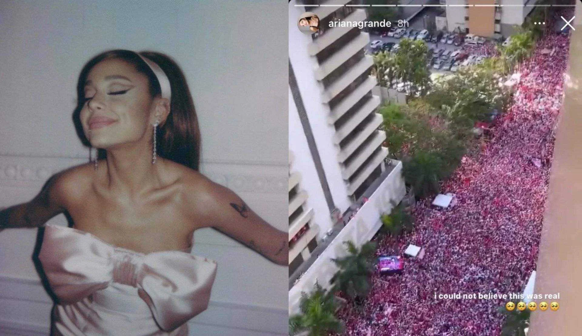Ariana Grande Myday's Leni Kiko Grand Rally on Pasig