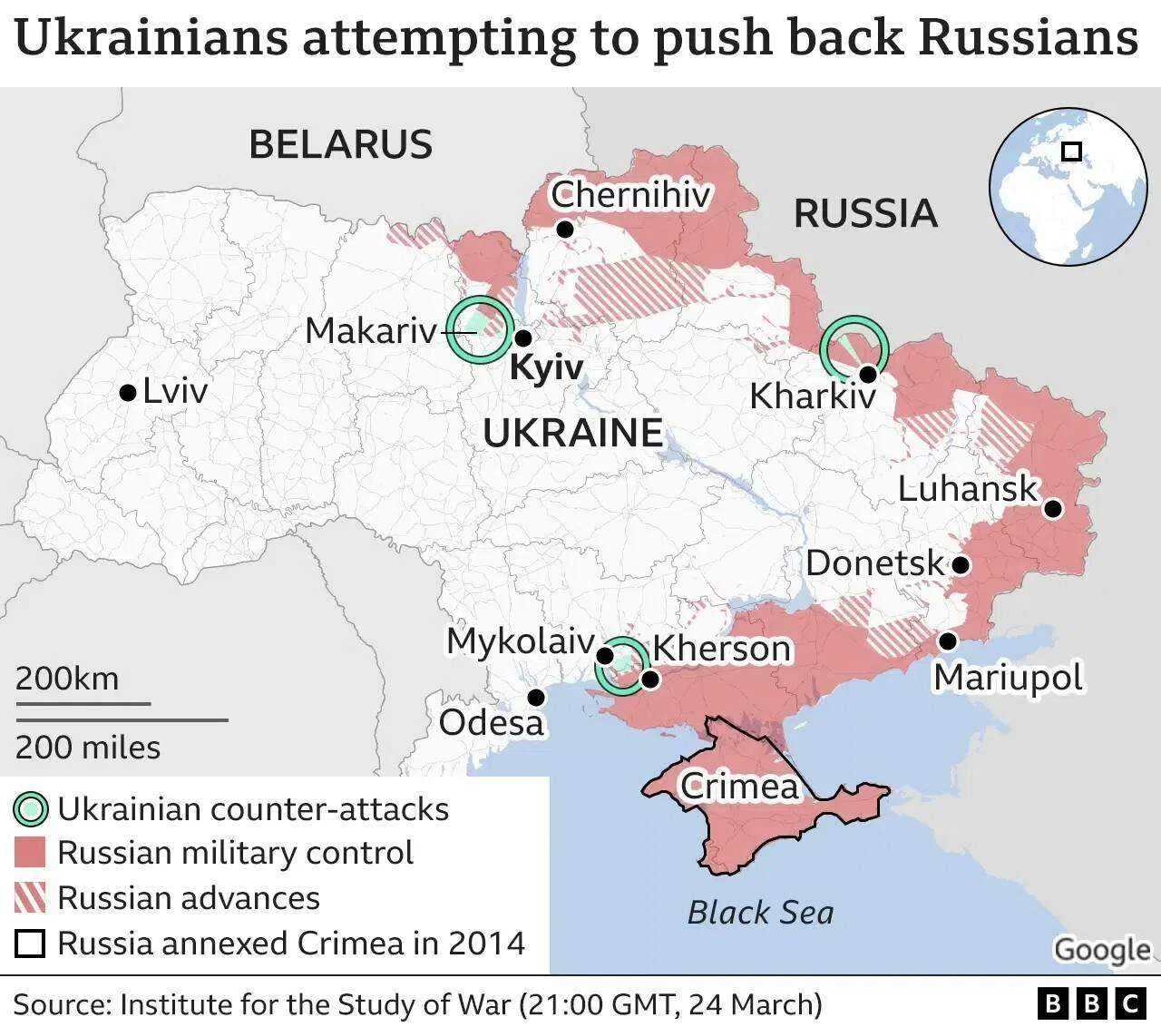 Russia says first stage' of Ukraine offensive complete