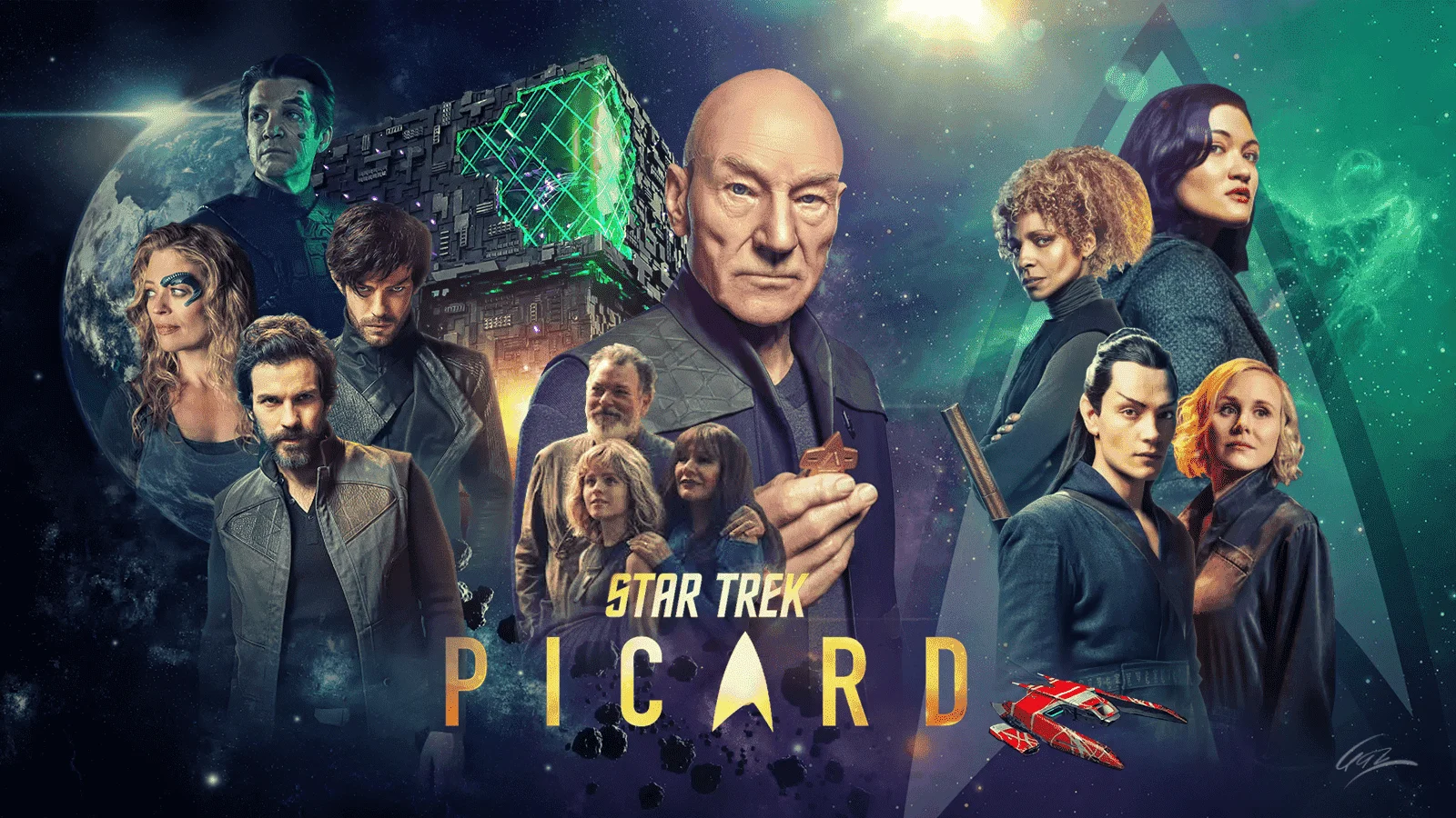 Star Trek: Picard Season 1 & 2 (DONE) 1080p x265 (Finale Episode 10)