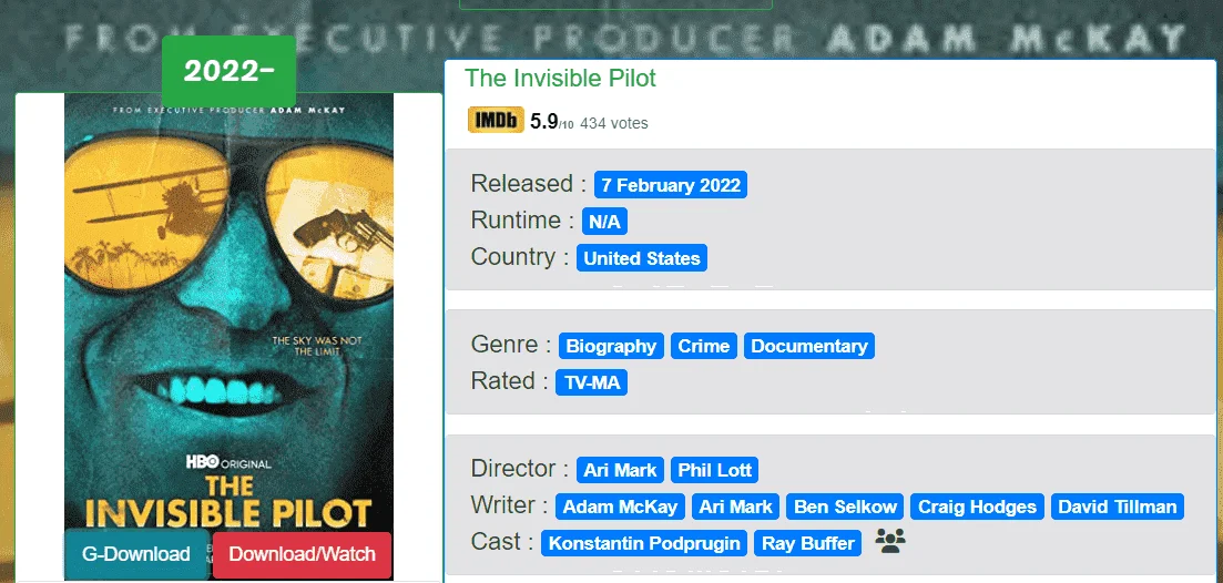 [GDrive]The Invisible Pilot (2022) (S01 Complete)