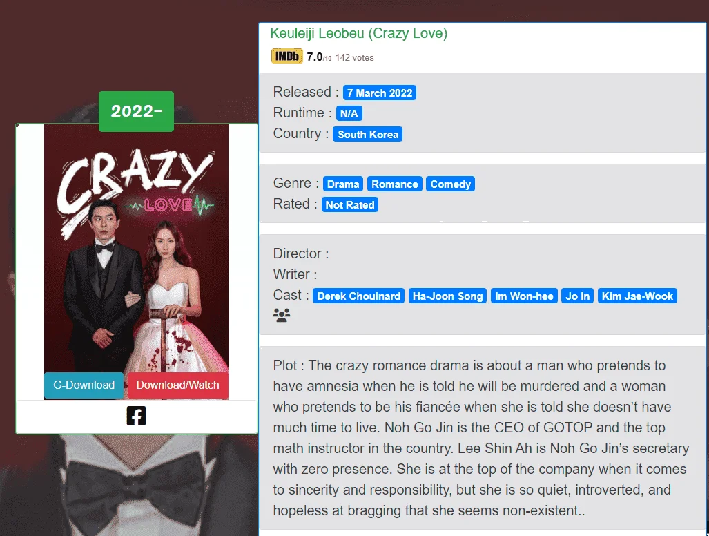 [GDRIVE] Keuleiji Leobeu (Crazy Love) S01 Complete