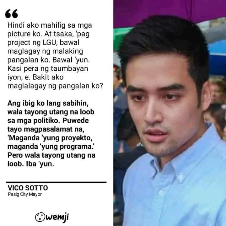 Ano masasabi nyo tungkol kay Vico Sotto