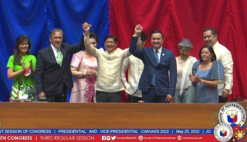 Marcos, Duterte proclaimed President, VP