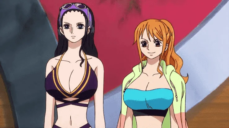 Anong Arc at episode magiging ganito ang visual nila Robin at Nami?