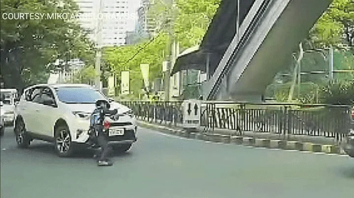 Guard na sinagasaan ng SUV, itutuloy ang kaso laban sa sumukong driver | Saksi
