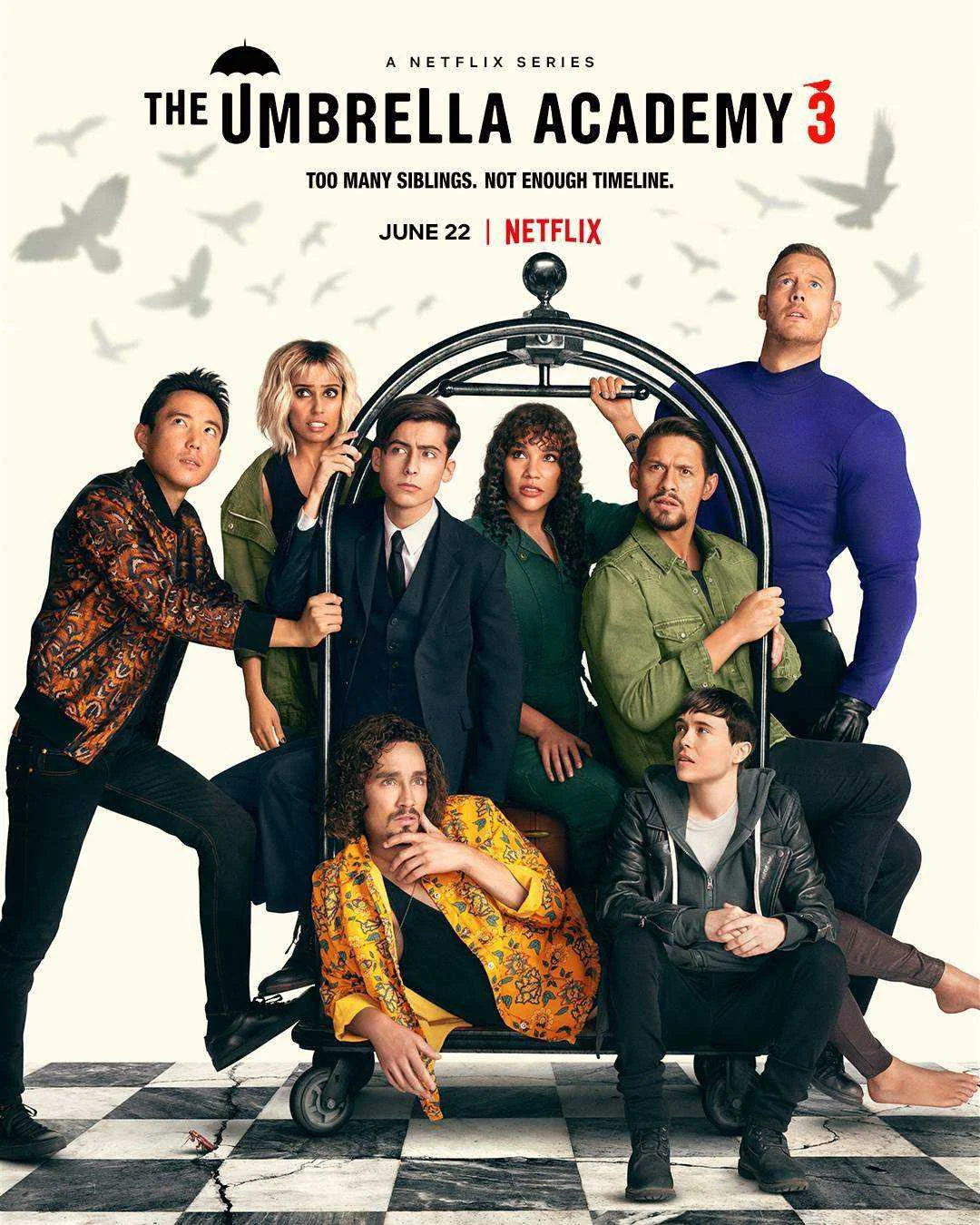 The Umbrella Academy S03 (2022) COMPLETE 720p NF WEBRip x264 with English Subtitle