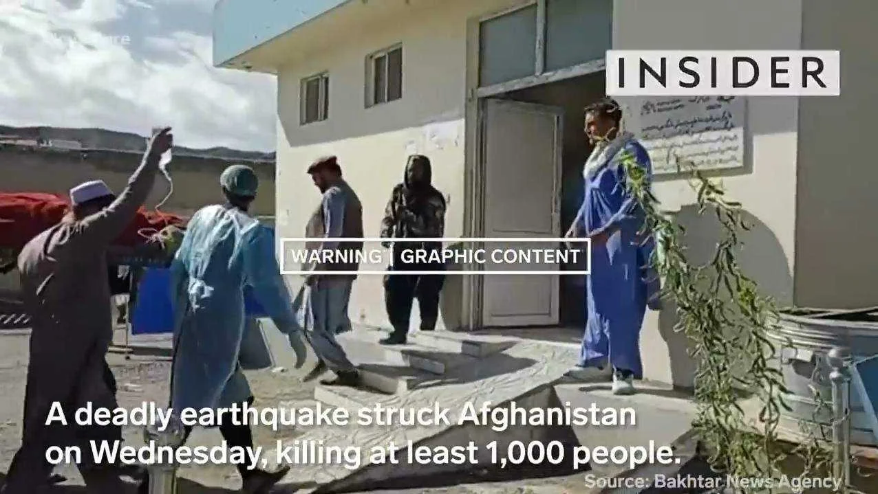 At least 1000 deaths on wednesday magnitude 5.9 afghanistan