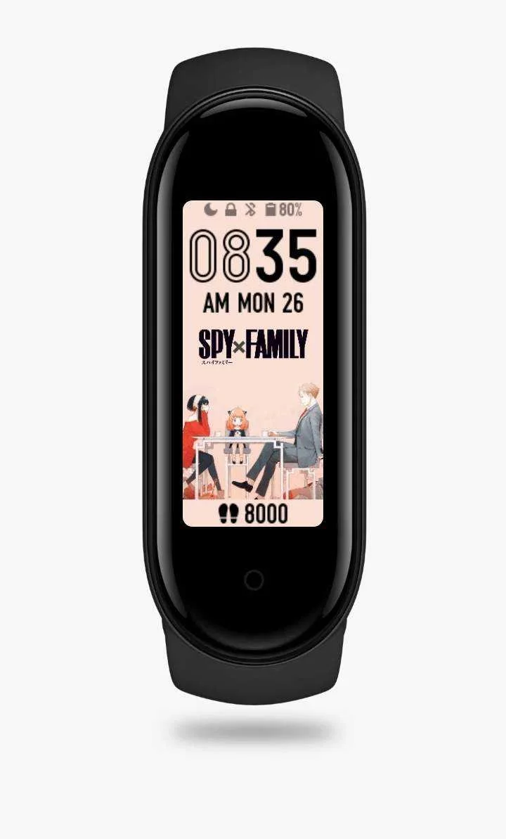 Spy × Family Mi Band 5 Photo Watch Face