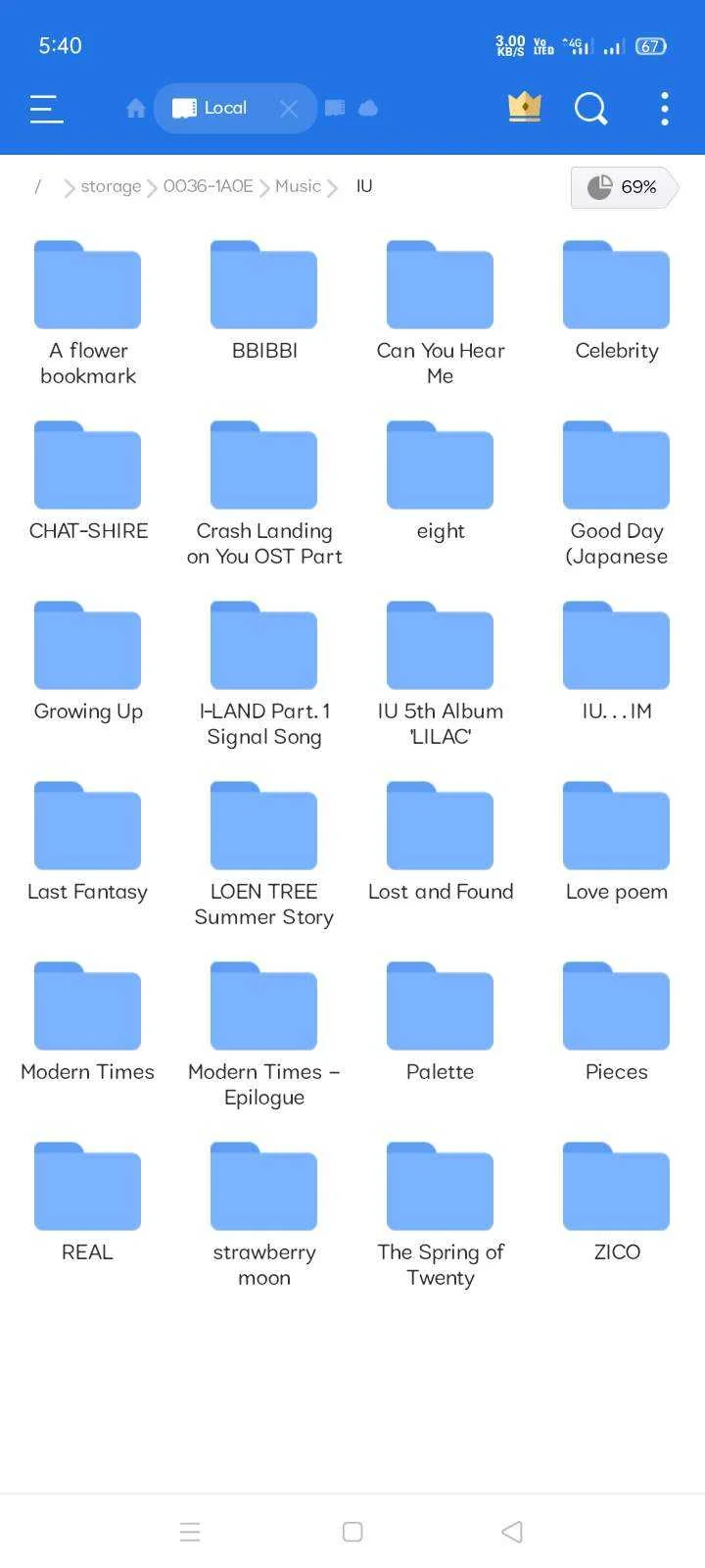 Complete Album IU(Lee Ji-eun) Free download