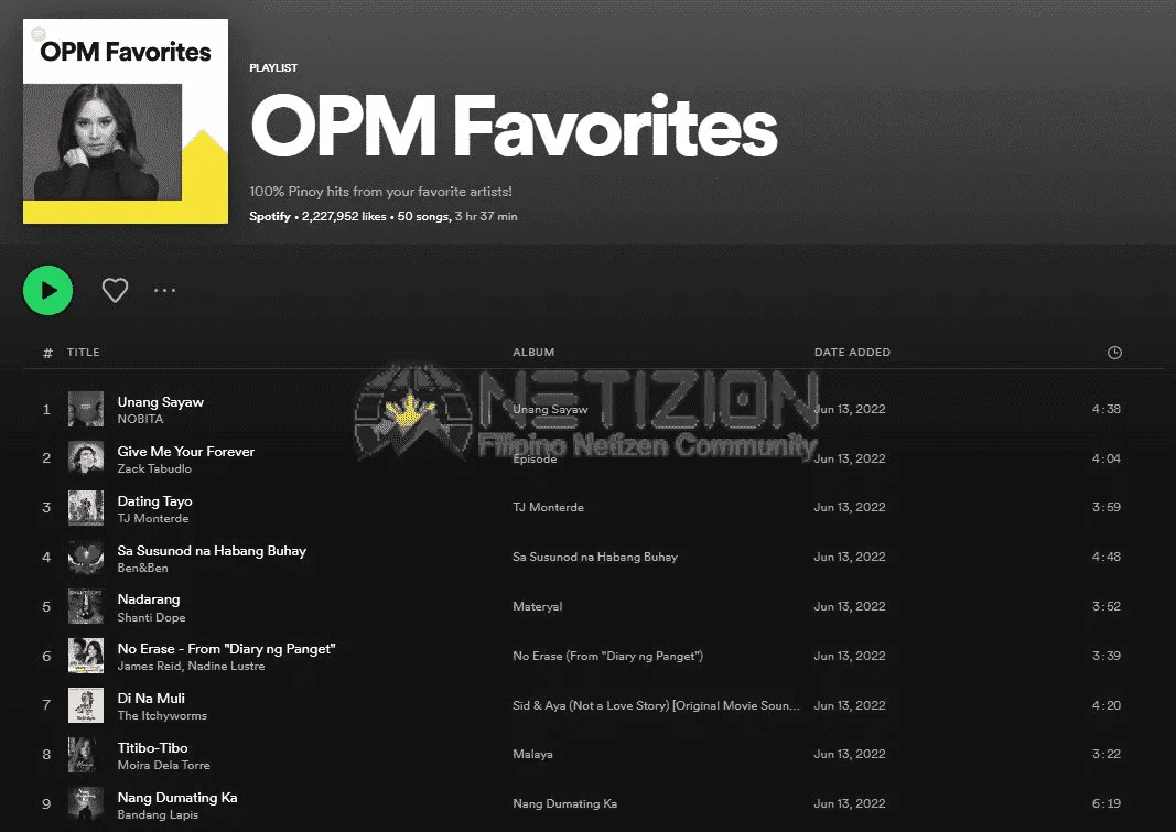 Spotify OPM Favorites July-2022 | Mp3 320kbps