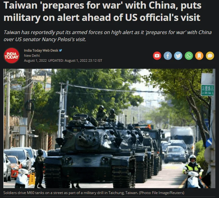 Gyera nanaman China at Taiwan, wag sana tayo madamay...