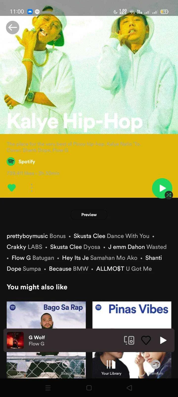 Kalye Hip-hop Spotify 128kbps mp3 [zip]