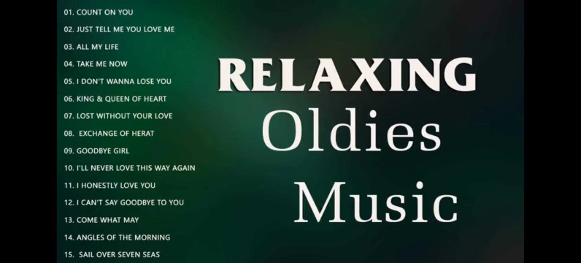 Relaxing Oldies music - Tommy Shaw_ David Pomeranz_ Kenny Rogers_ Dan Hill - Cruisin Love Songs(MP3_320K).mp3