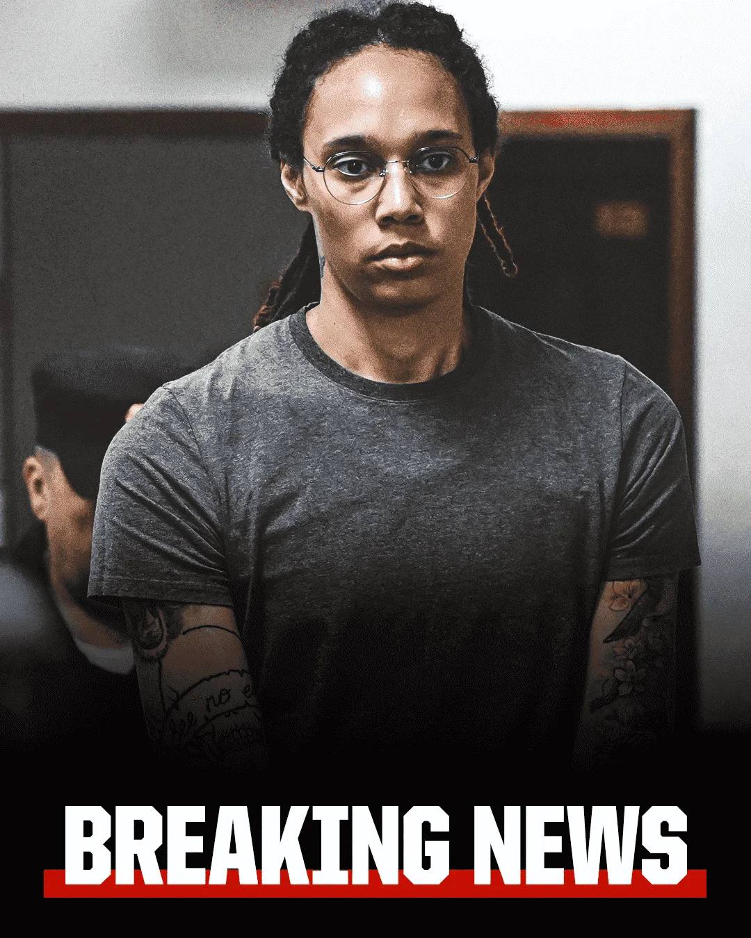 Breaking: Brittney Griner was found guilty of drug possession and smuggling in a Russian court outside Moscow.