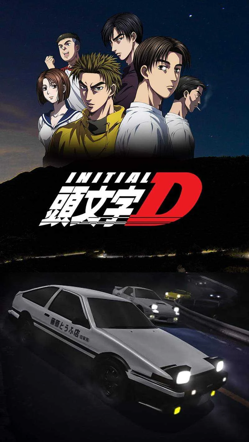 Initial D (Complete Series + Movies)