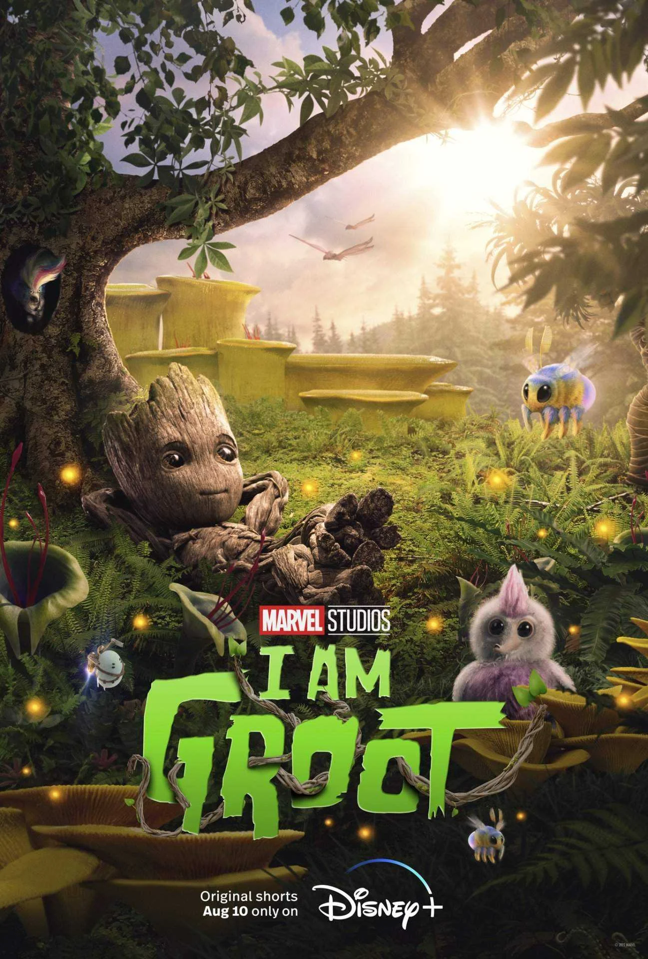 I Am Groot 2022 | COMPLETED | DSNP | 720p | WEBrip | x264 | MKV (High Quality) + Softcoded English Sub