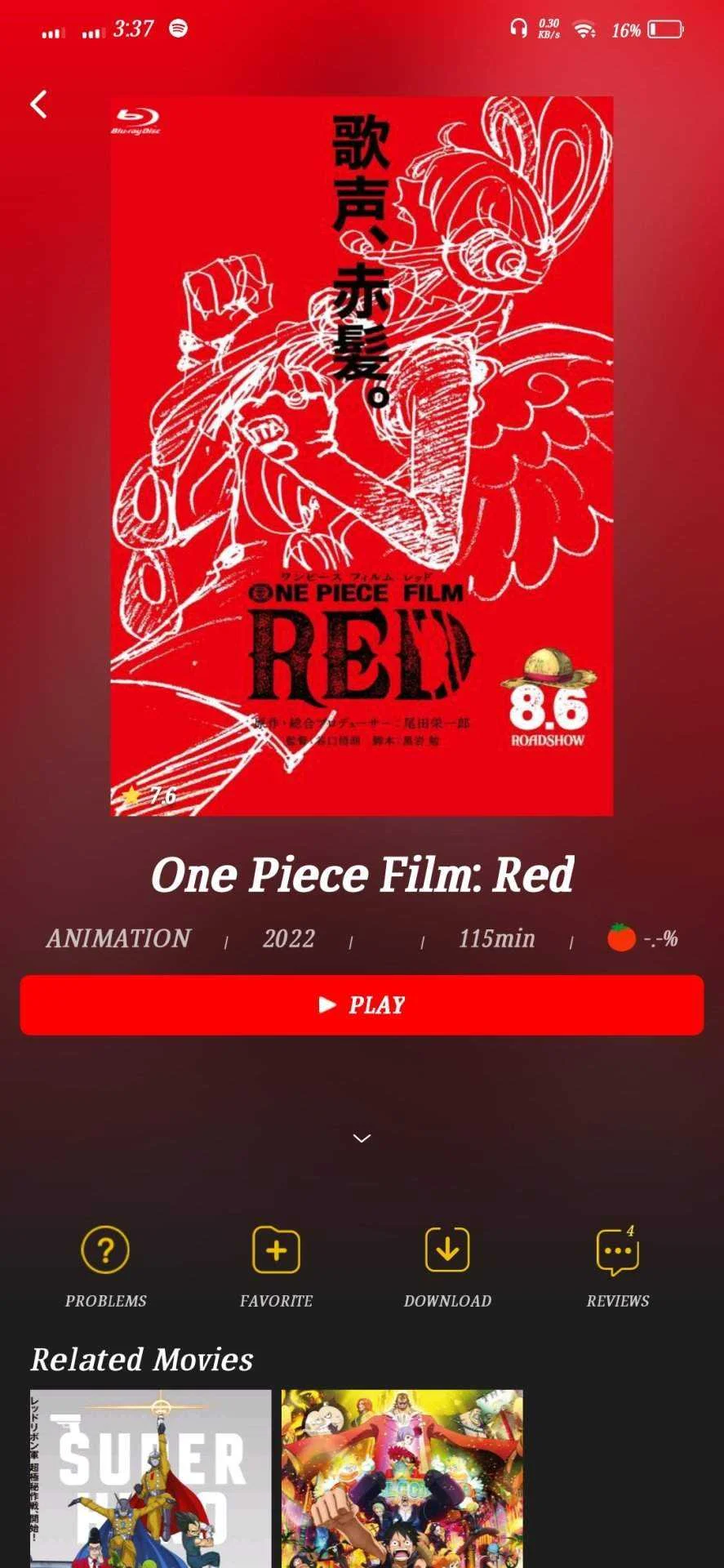 One Piece: Red