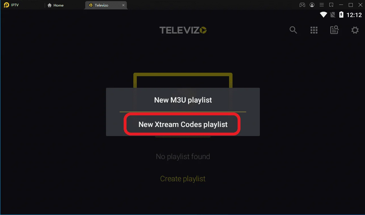 Select new Xtream Codes playlist.png