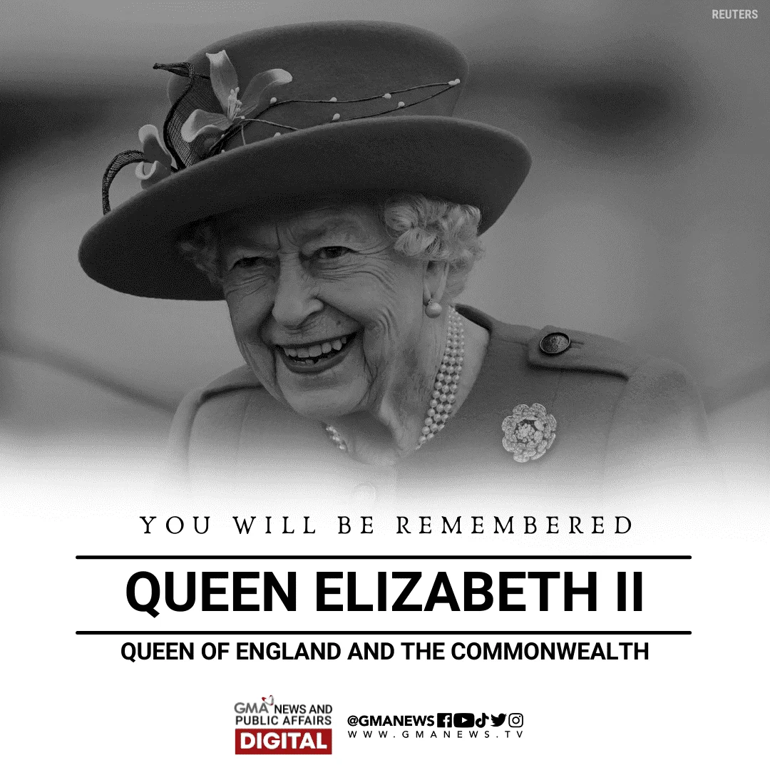 RIP QUEEN ELIZABETH II