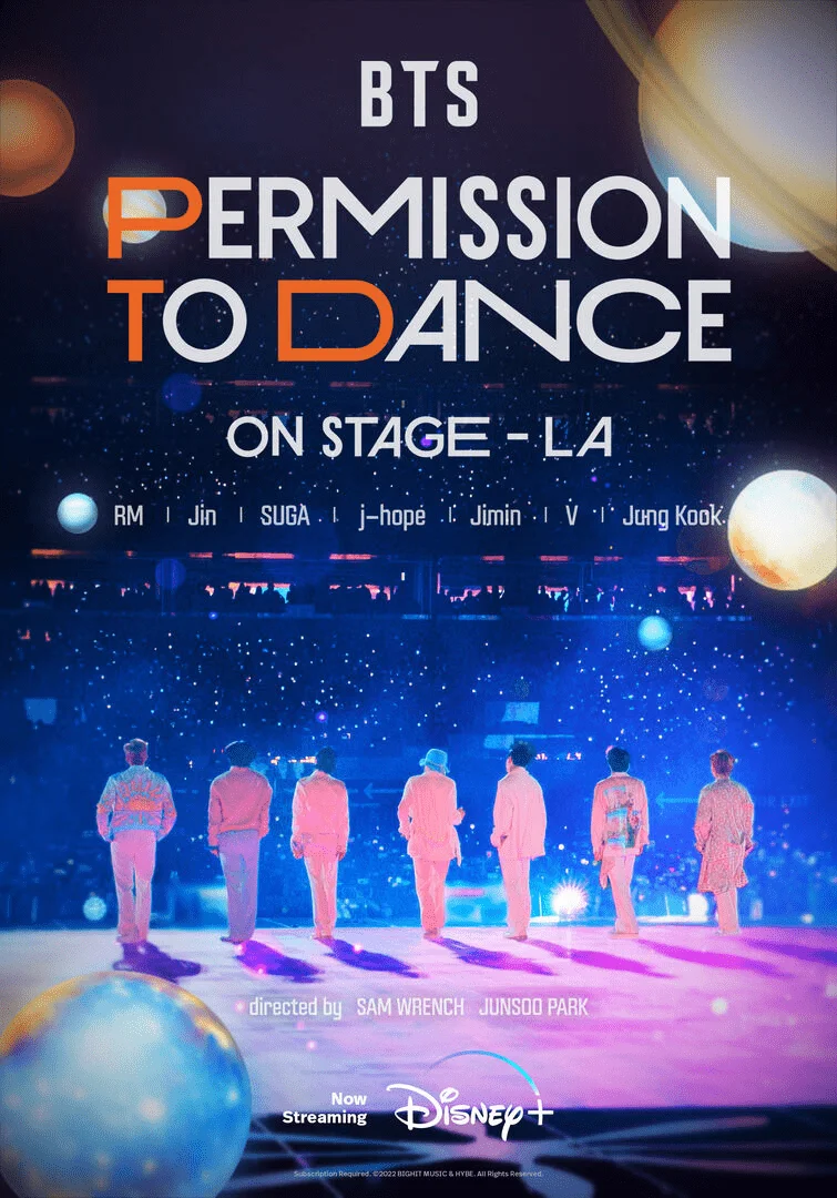 BTS: Permission to Dance on Stage - LA (2022) 480p | 720p WEBRip with ENGSUB