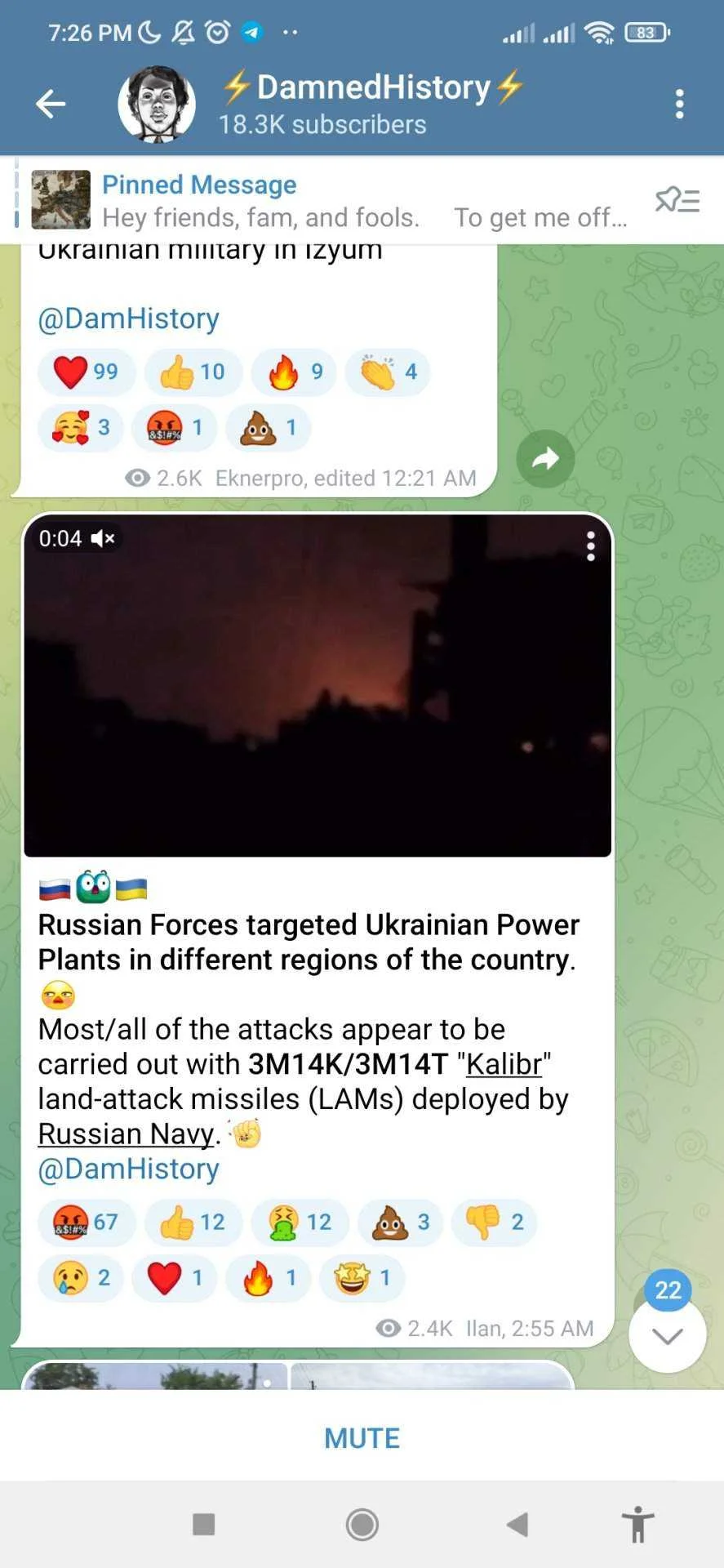Ukraine power Blackout