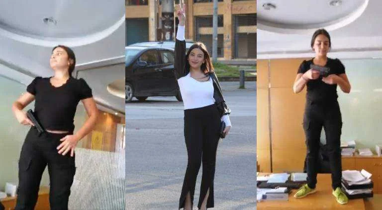 Woman carrying gun supposedly robs bank to withdraw her own money