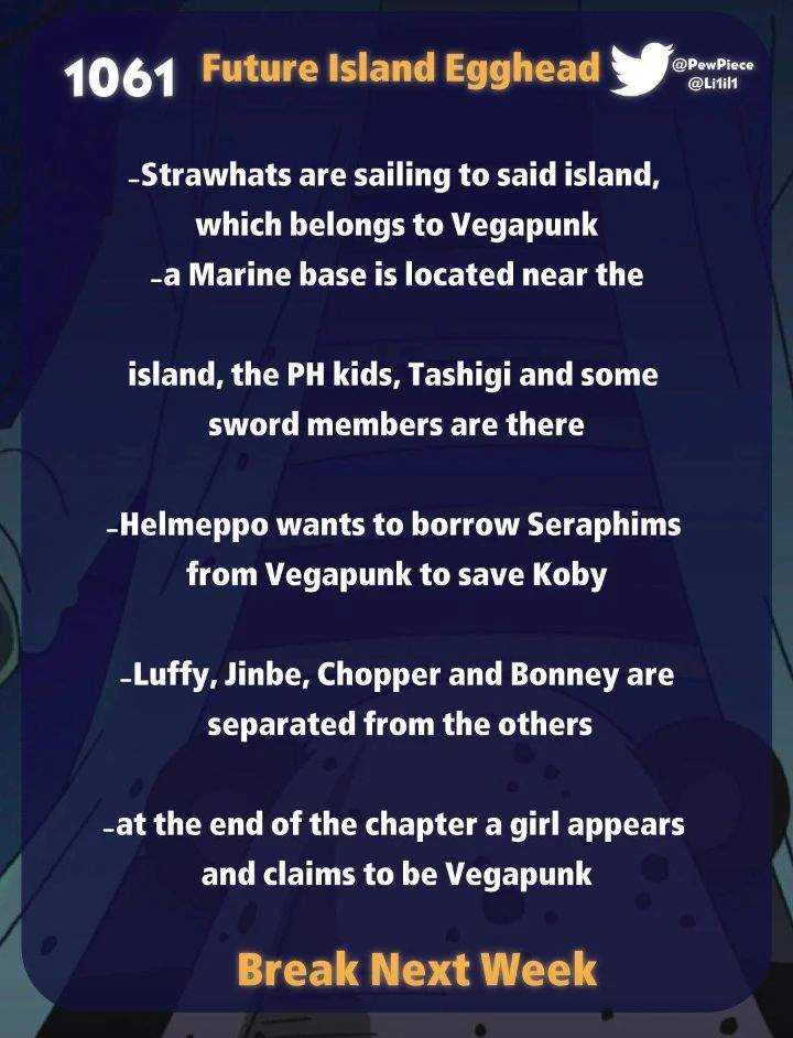 Big News! One Piece 1061 spoiler!