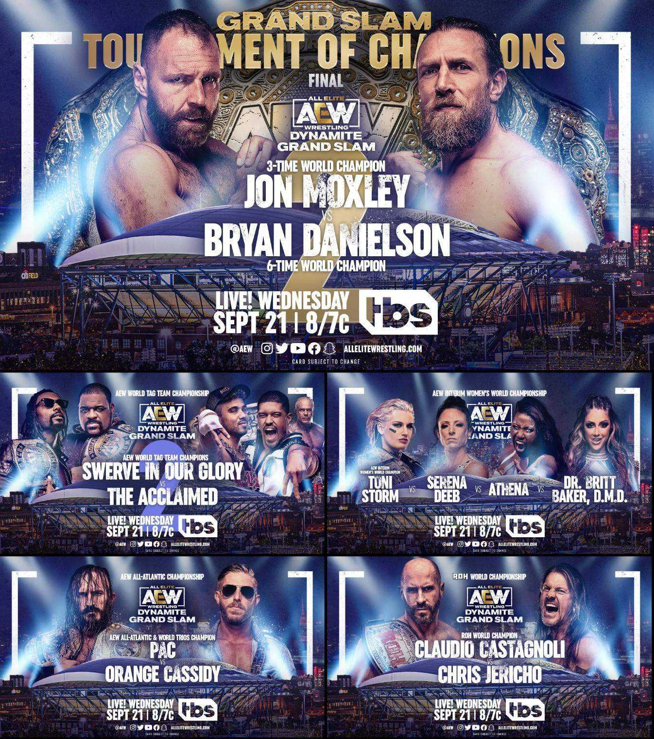 AEW DYNAMITE GRANDSLAM 2022