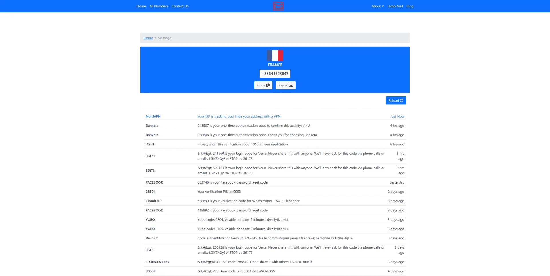 All Numbers _ Temporary Disposable Phone Number.webp
