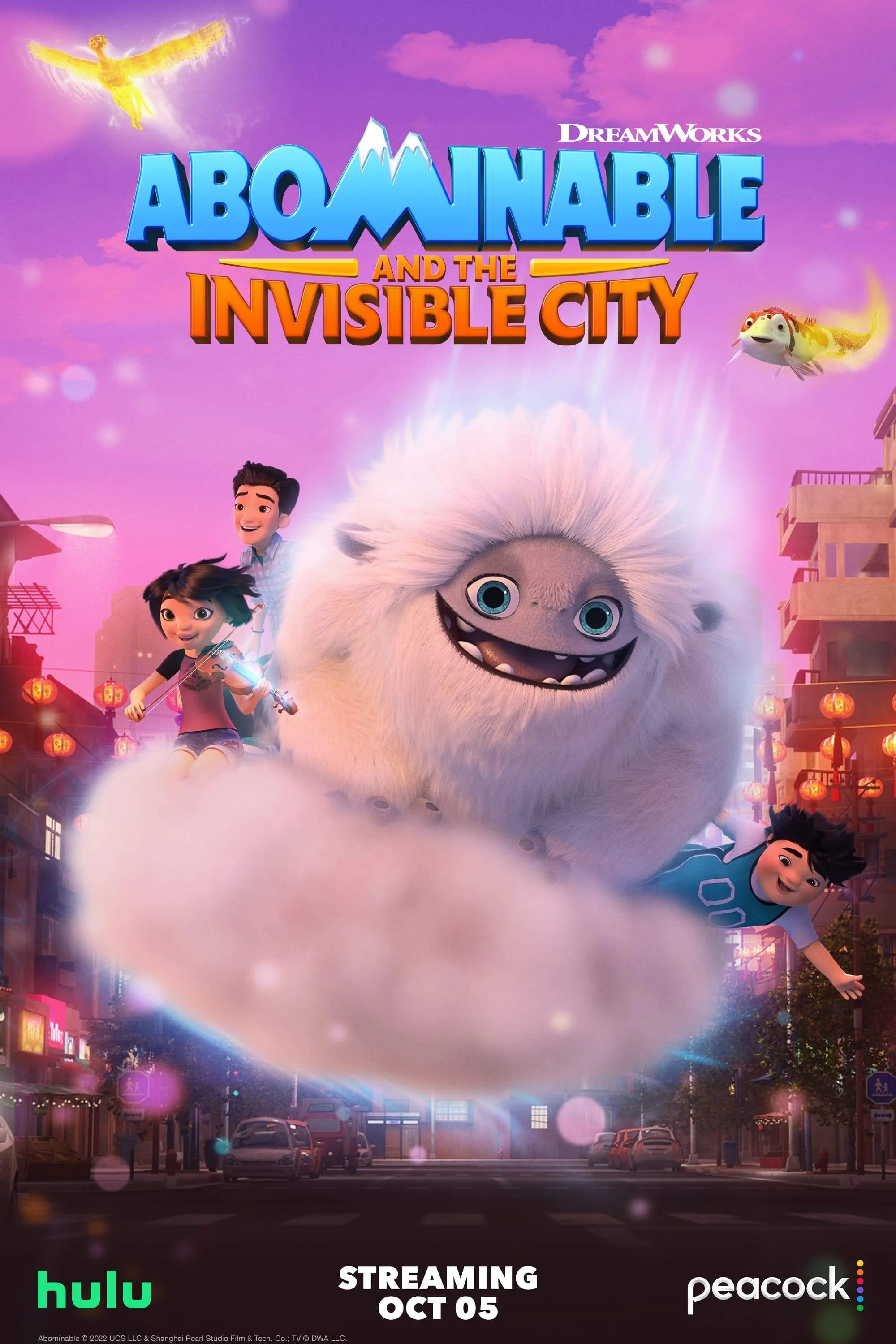 Abominable and The Invisible City (2022-) [SEASON 1 COMPLETE] 720p PCOK WEB-DL DDP5.1 H264 [PEACOCK x HULU]