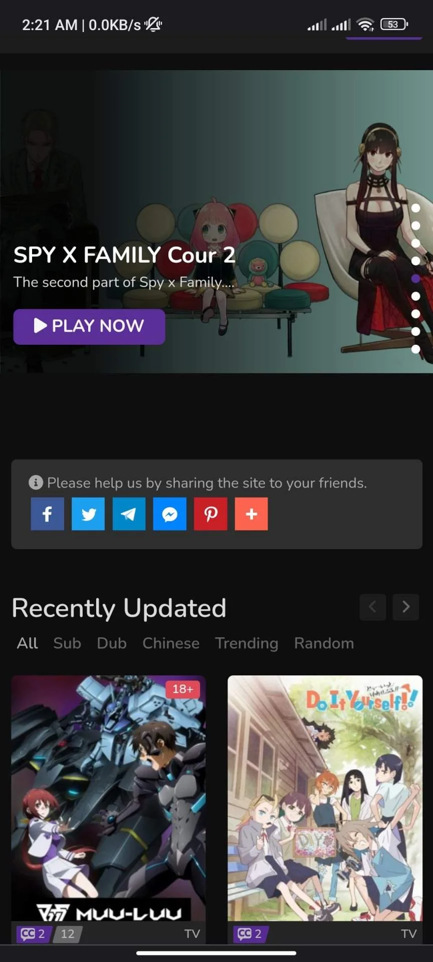 ANIME SITE NA MAGANDA ANG QUALITY AT FAST BUFF BUKOD KISSANIME AT GOGOANIME