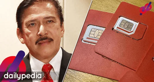 Sen. Tito Sotto claimed he proposed the SIM card bill 34 years ago before SIMs got invented