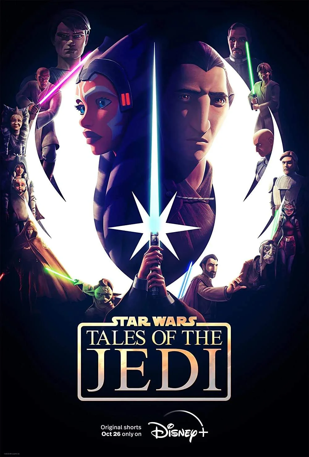 Star Wars: Tales of The Jedi (2022-) [COMPLETE SEASON 1] 1080p DSNP WEB-DL DDP5.1 H264 [Disney+]