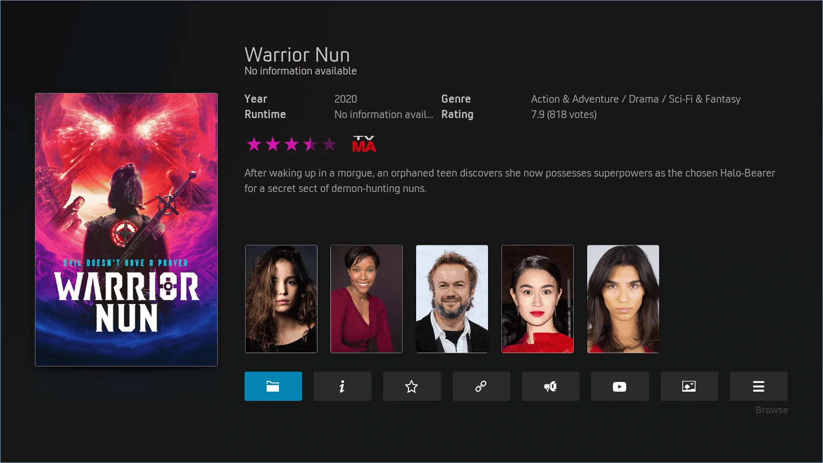 Warrior Nun Season 1 & 2 1080p Tagalog Dubbed