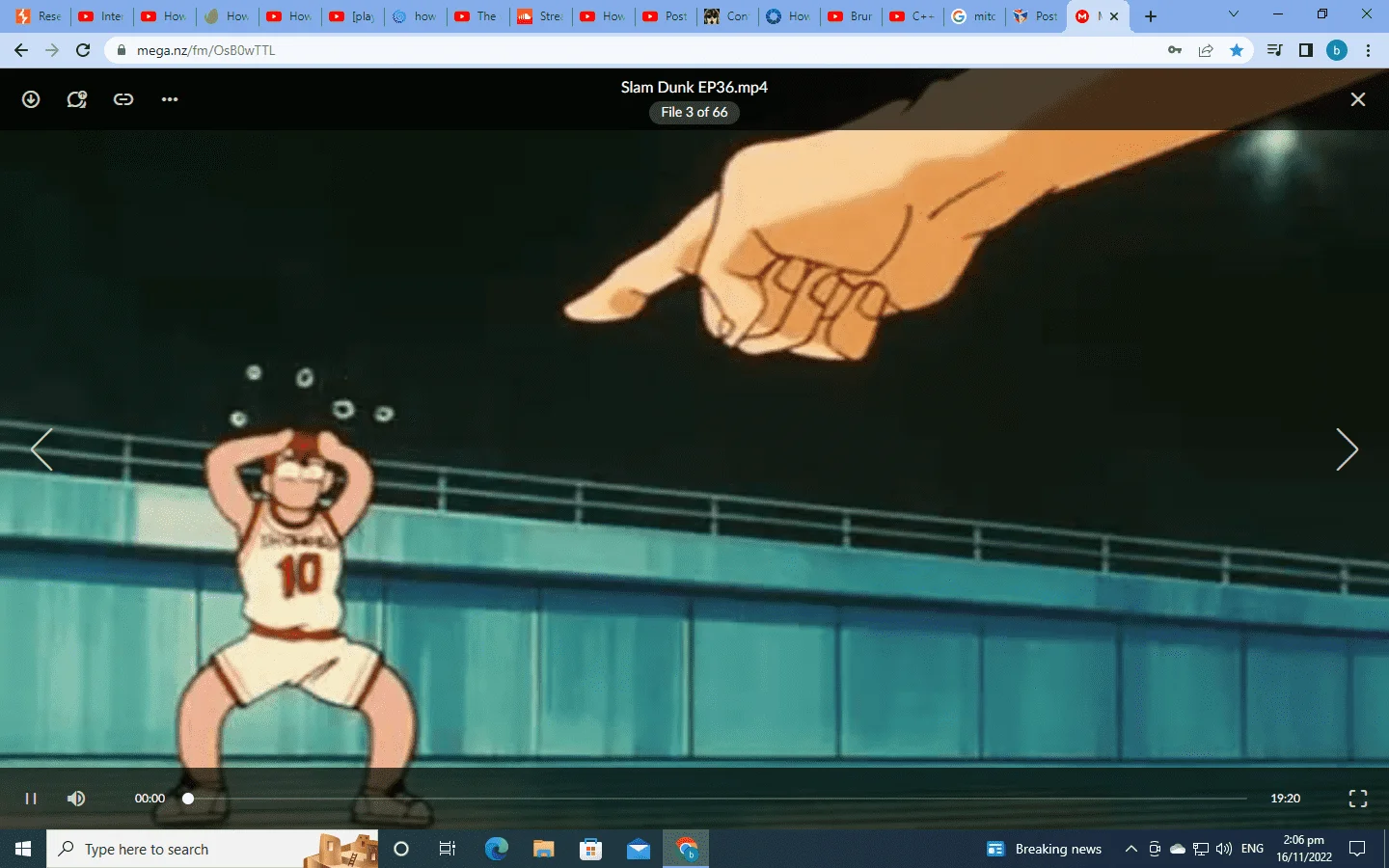 My 4th time watching this anime ( slamdunk )